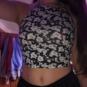 Floral Halter Top